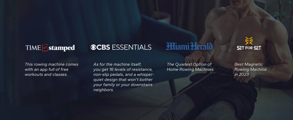 MERACH Rowing Machine Magnetic Rower Machine for Home 16 Levels Quiet Resistance Dual Slide Rail Max 350lb Weight Capacity  R02