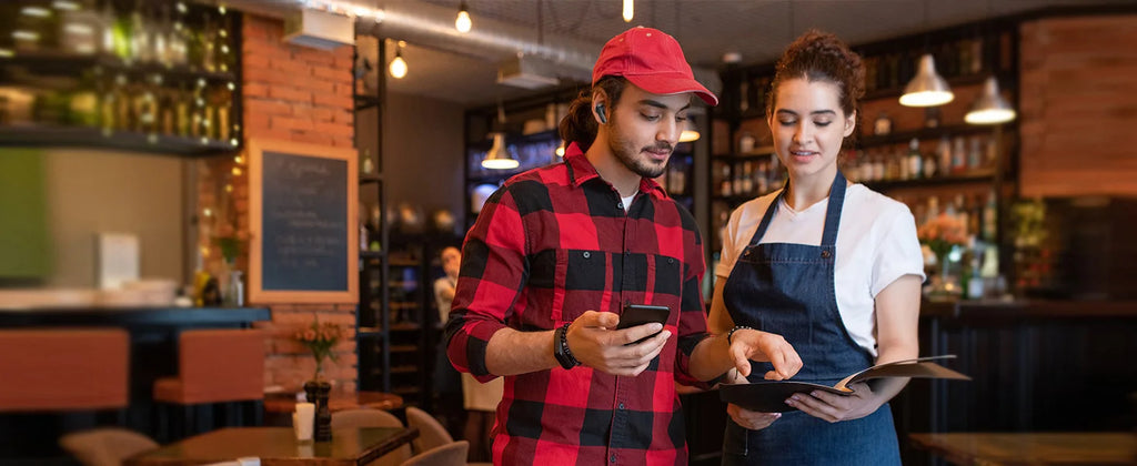 Wooask [M3] Translator Earbuds, Two-Way Offline Language Translator Device, 98% Accuracy ,NO WiFi Need,for Travel Business