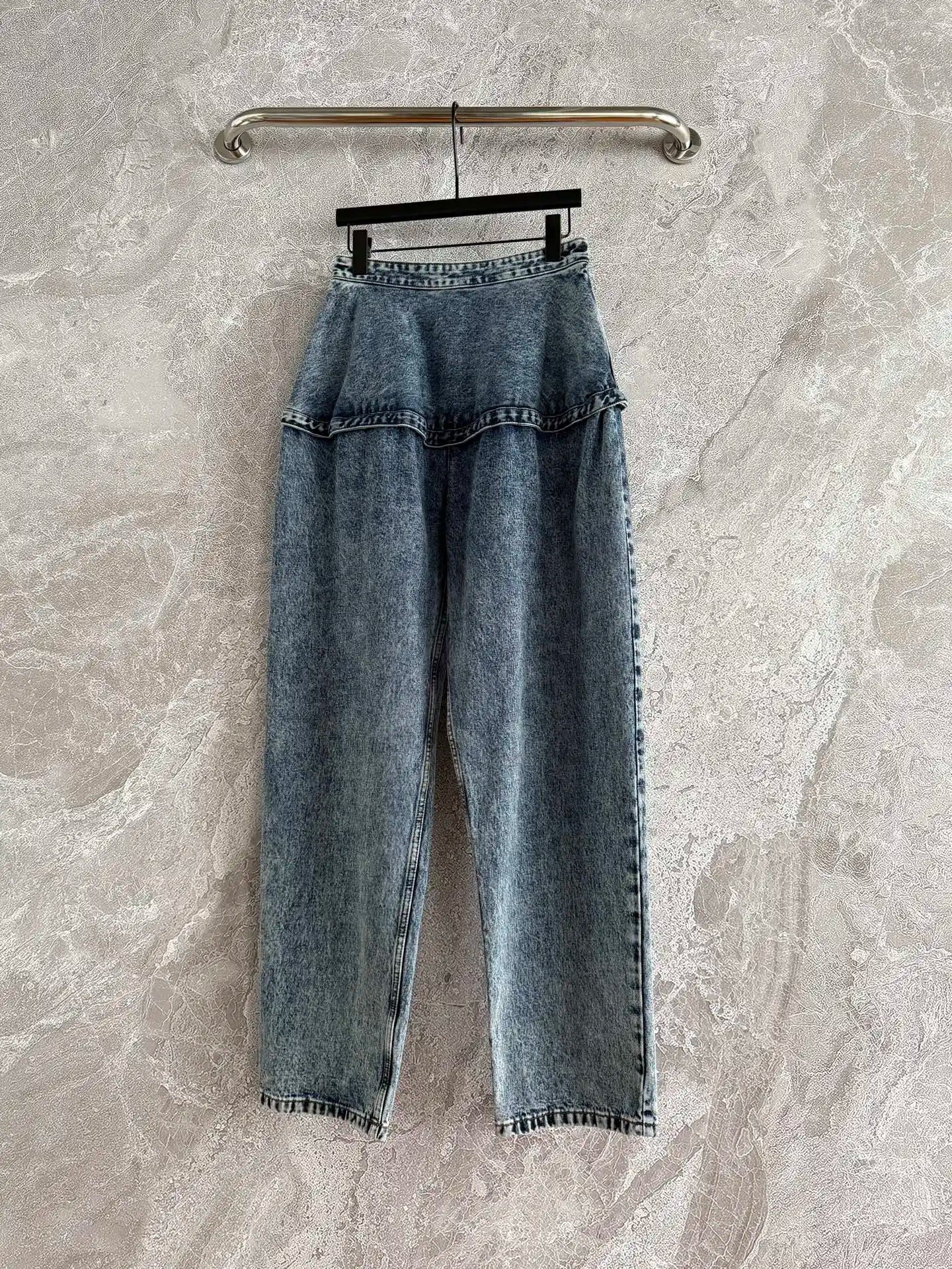 2025 New Low Waist Wide Leg Skirt style Jeans 189