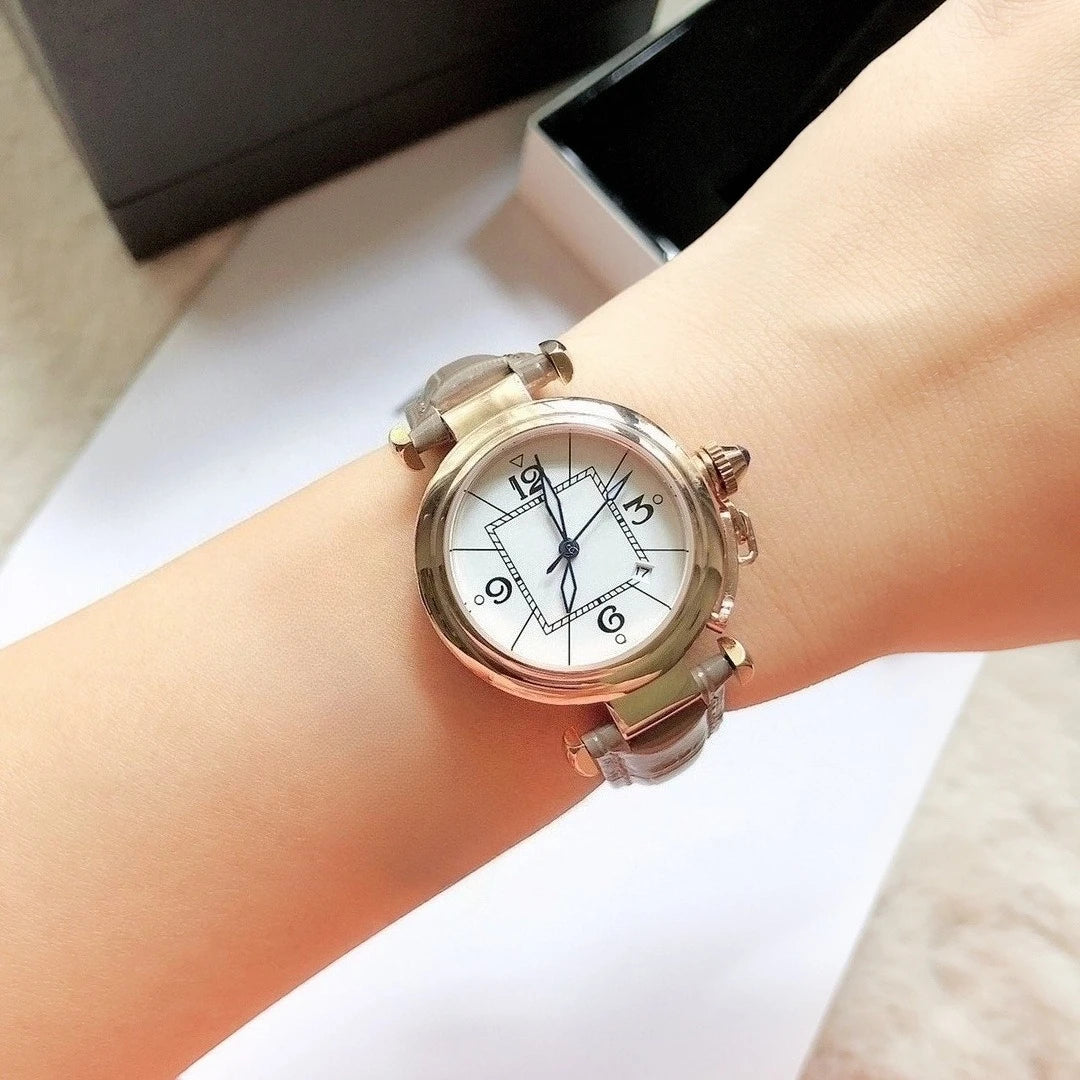 New Luxury Women Watch Top Brand Sport Chronograph Watches for Female Luminous Waterproof Wrist Watch Stainless Steel Clock