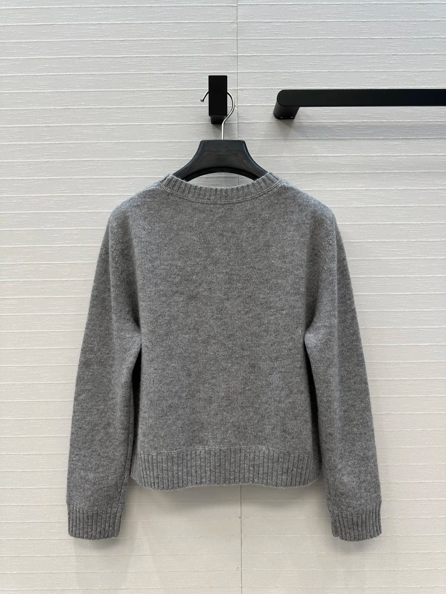2052 New and Comfortable Early Autumn Casual Style Bow Round-neck Long-sleeved Sweater