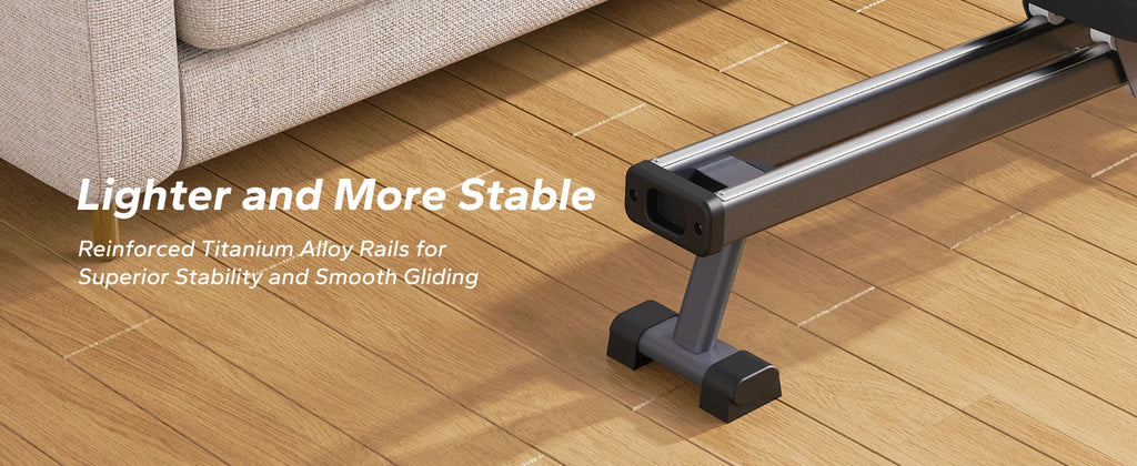 MERACH Rowing Machine Magnetic Rower Machine for Home 16 Levels Quiet Resistance Dual Slide Rail Max 350lb Weight Capacity  R02