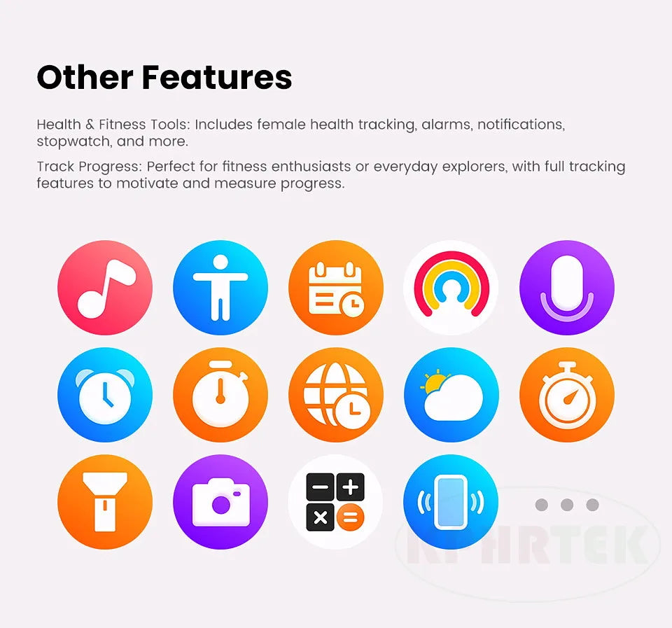 X5 GPS-Sportuhr 1,96 Zoll AMOLED-Bildschirm Herzfrequenzmesser 5 ATM Wasserdichte Smartwatch