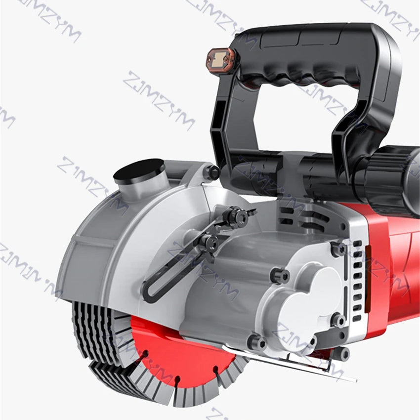 KCJ-001 220V Electric Wall Chaser Handheld Laser Slotting Machine Brick Wall Cutting Machine Concrete Groove Slotting Machine