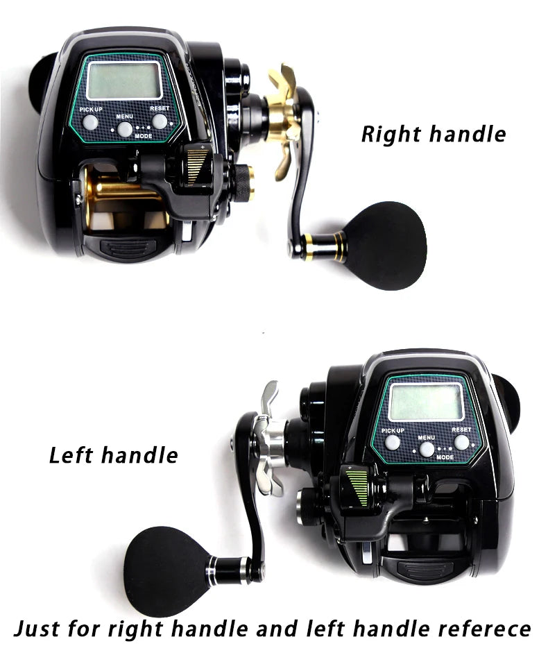ECOODA-EZH 3000 Electric Fishing Reel, Offshore Boat Jigging Reel, 15kg Drag Power, Saltwater