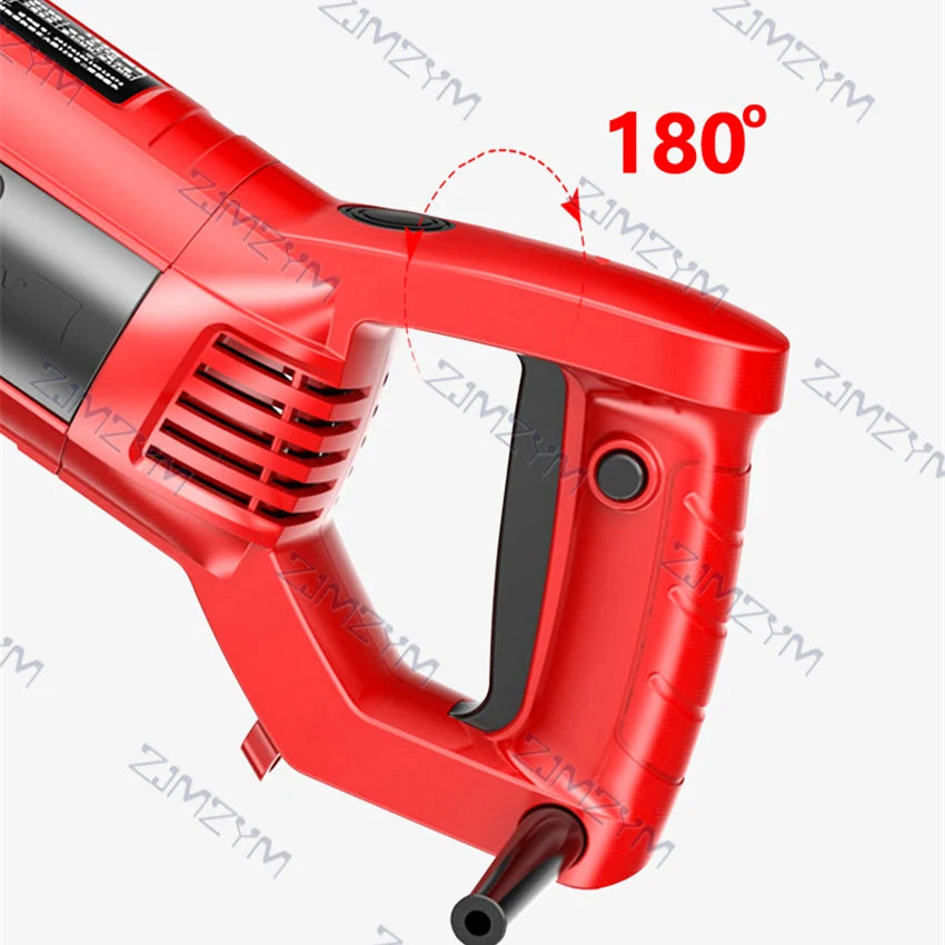 KCJ-001 220V Electric Wall Chaser Handheld Laser Slotting Machine Brick Wall Cutting Machine Concrete Groove Slotting Machine