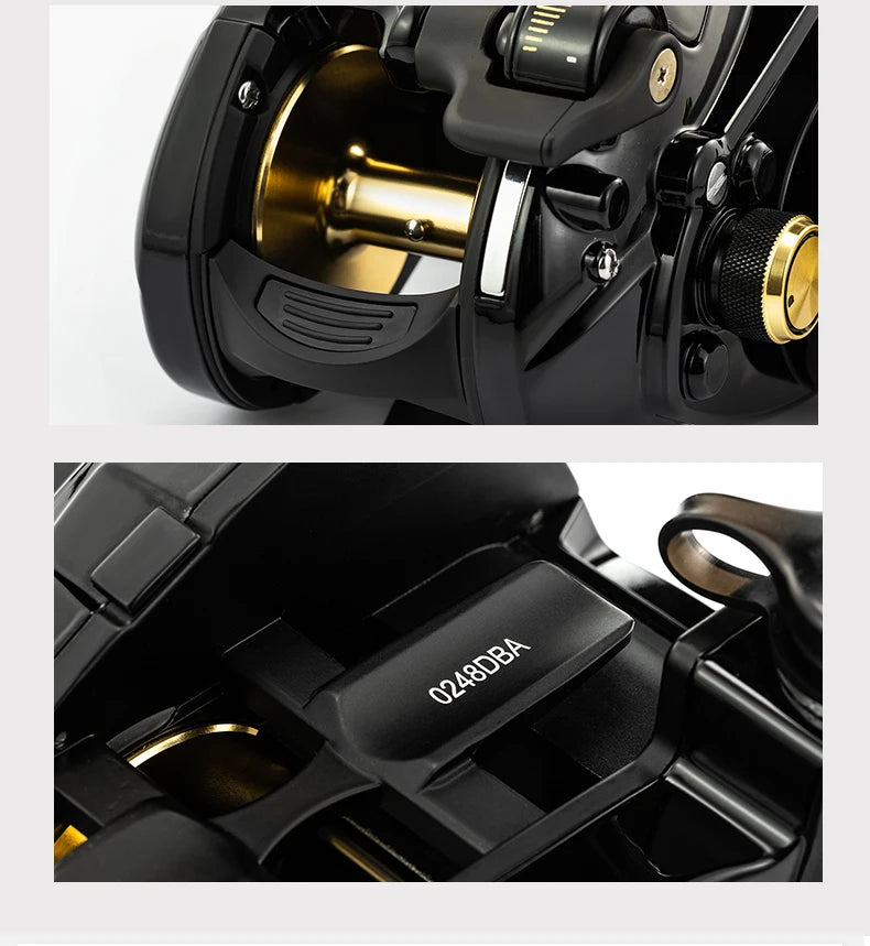 ECOODA-EZH 3000 Electric Fishing Reel, Offshore Boat Jigging Reel, 15kg Drag Power, Saltwater