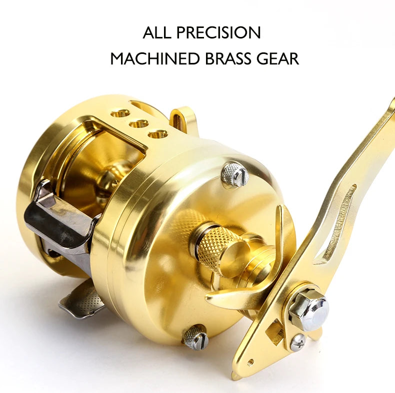 Newbility High Quality Jigging Reel 8+1BB 5.1:1 Fishing Reels Trolling Fishing Reel