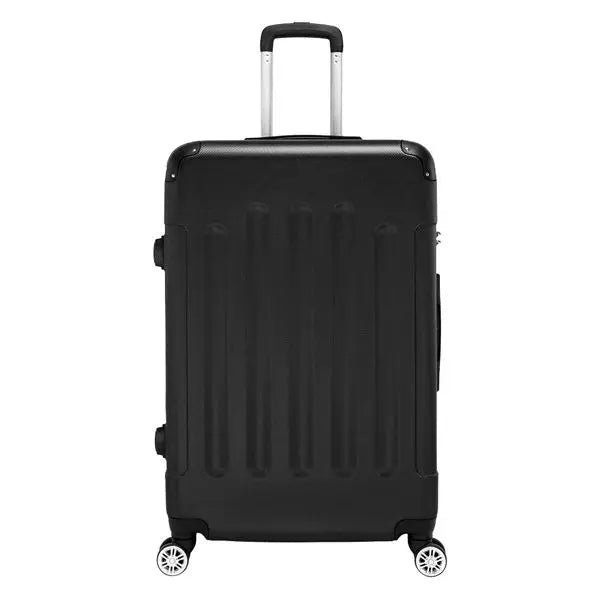 3-in-1 Portable ABS Trolley Case with Ergonomic Design, 20"/24"/28" Lightweight Luggage for Travel