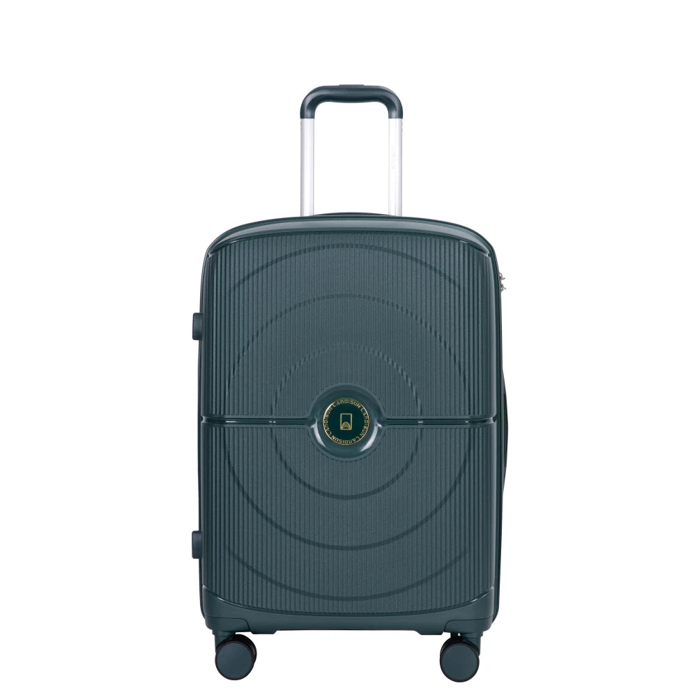 NEW Hardshell Suitcase Double Spinner Wheels PP Luggage Sets Lightweight Durable Suitcase with TSA Lock,3-Piece Set (20/24/28)