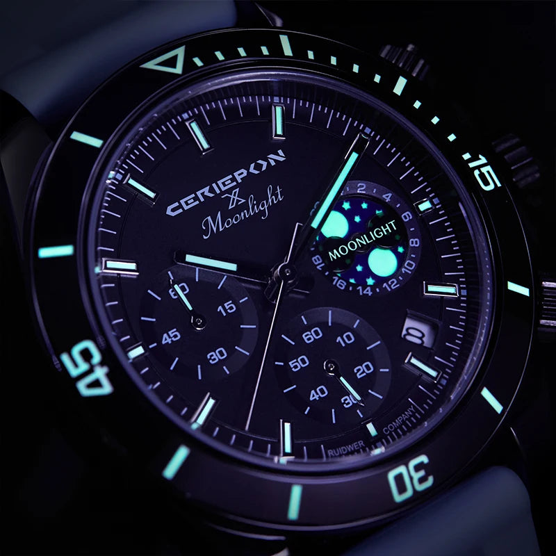 New Black Men's Watch Waterproof Women Watches For Men Gifts Pagani Designs Dress Quartz Wristwatches Relogio Feminino