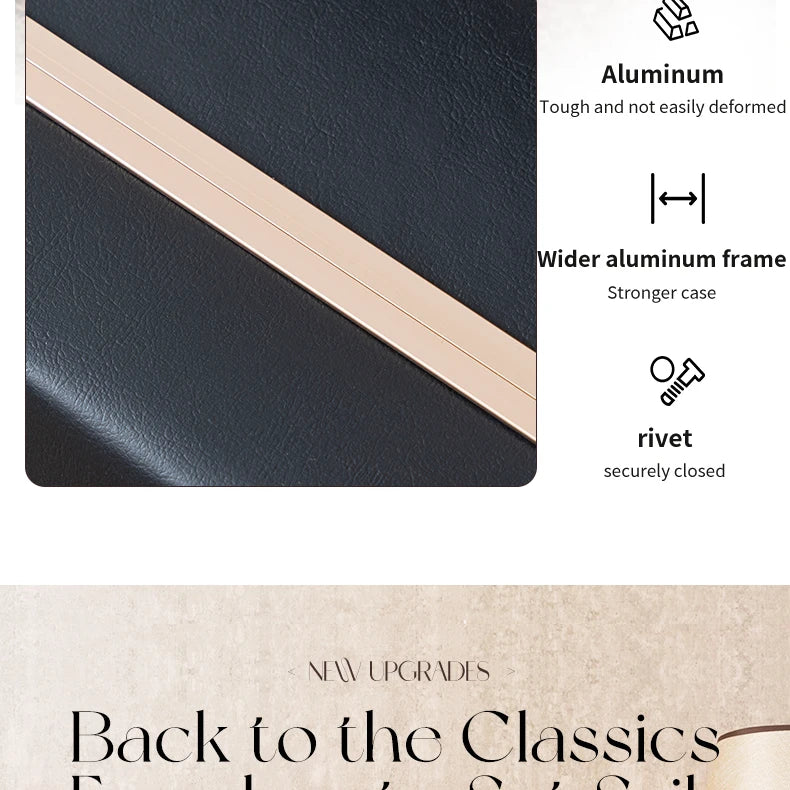 Urecity Vintage Luggage Set Lightweight Trolley Travel Suitcase On Wheels Retro Rolling Luggage 26 "+20" +12 "