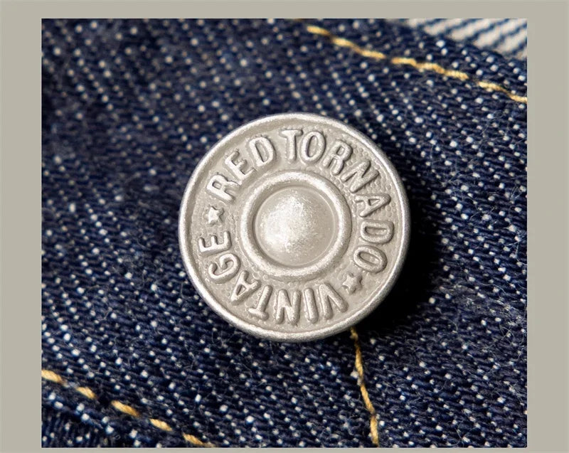 Red Tornado S1000XX WWII Model Wide Straight Jeans One Wash 14oz Selvedge Denim