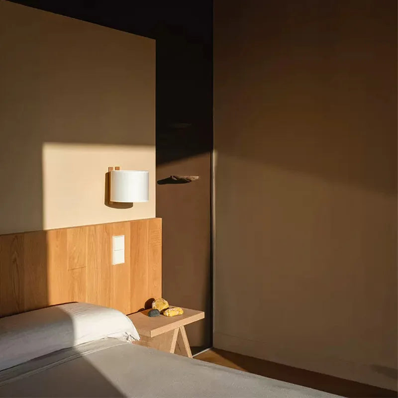 Japanese Liftable Wooden Lamp Wabi Sabi Fabric Floor Lamp For Villa Living Room Corner Home Decor Creative Bedroom Bedside Lamp