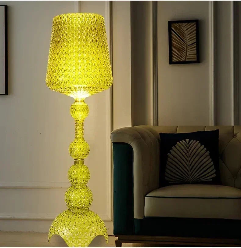 Italian designer's creative hollowed out floor lamp with living room feel, bedroom sofa decoration, atmosphere light