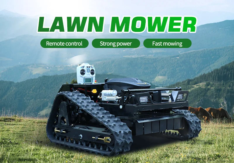 Customized CE/EPA  Self Propelled Lawn Mower Automatic Zero Turn Remote Control Robot Garden Grass Lawn Mower