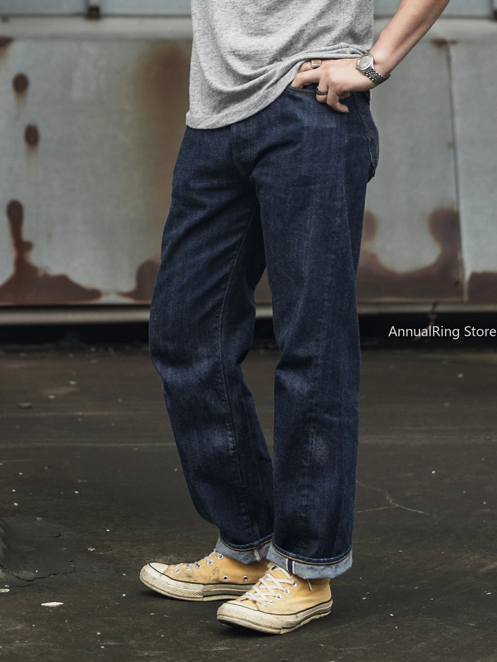 Rugged Bronson 70801XX Selvedge Jeans 1970s Indigo Raw Denim Pants Vintage 501XX