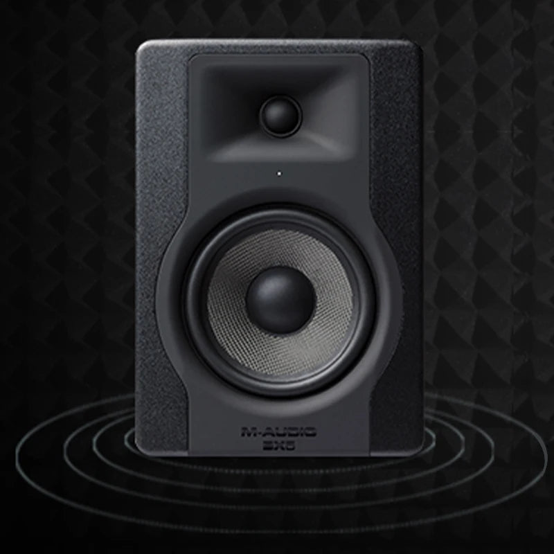 5 Inch Active Speaker100W Monitor Speakers 52Hz-35kHz HiFi Audio 3-Way Sound Box XLR TRS TS For Home Theater DJ Studio Stage