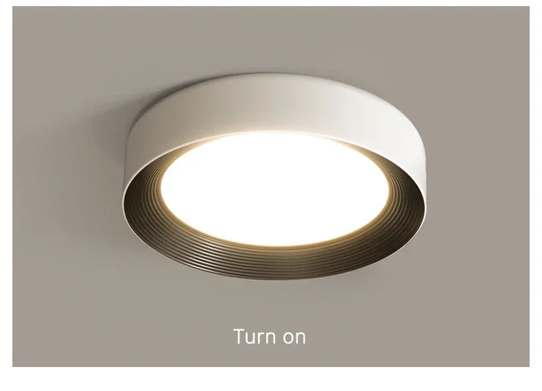 Modern LED Ceiling Lights Square Circular Shape Dimmable Ceiling Lamps Bedroom Balcony Aisle Home Indoor Lighting Ceiling Lights