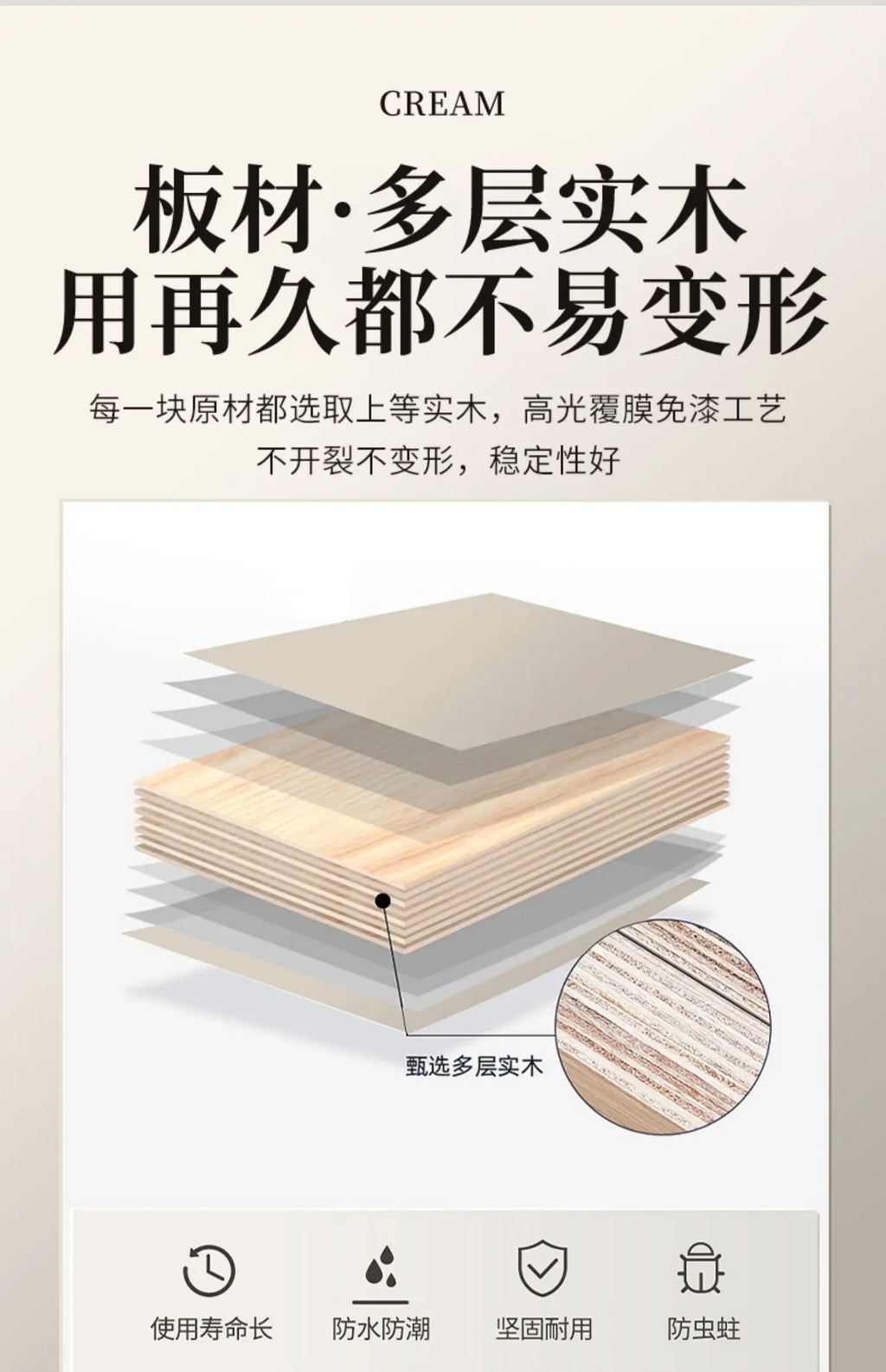 Nordic Luxury Smart Bathroom Mirror Cabinet Wall-mounted LED Light Anti-fog Bathroom Mirror Simple Bathroom Furniture FYBC