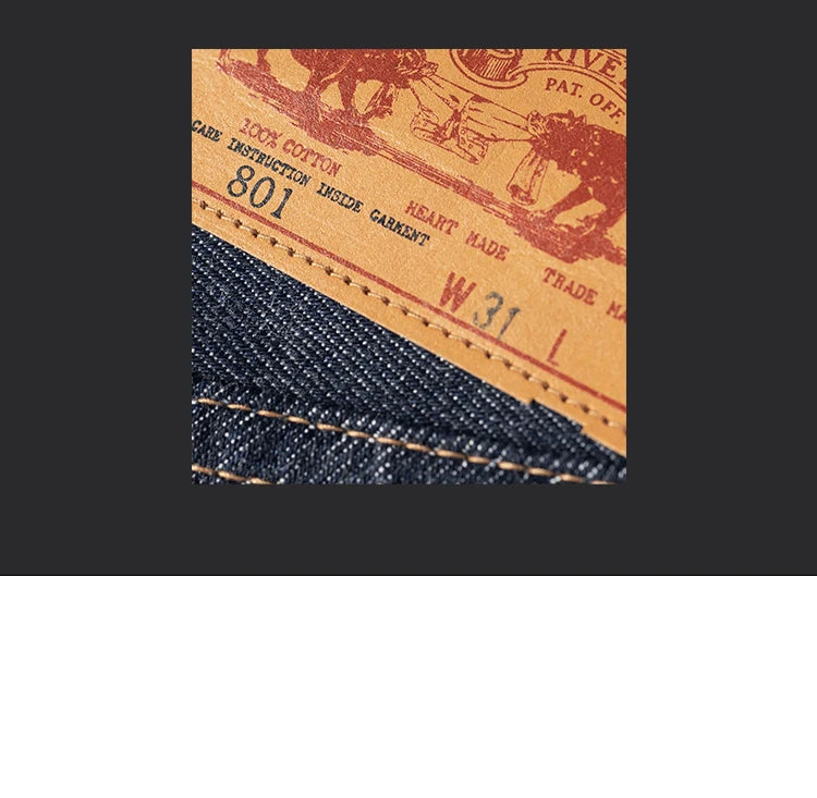 Rugged Bronson 70801XX Selvedge Jeans 1970s Indigo Raw Denim Pants Vintage 501XX