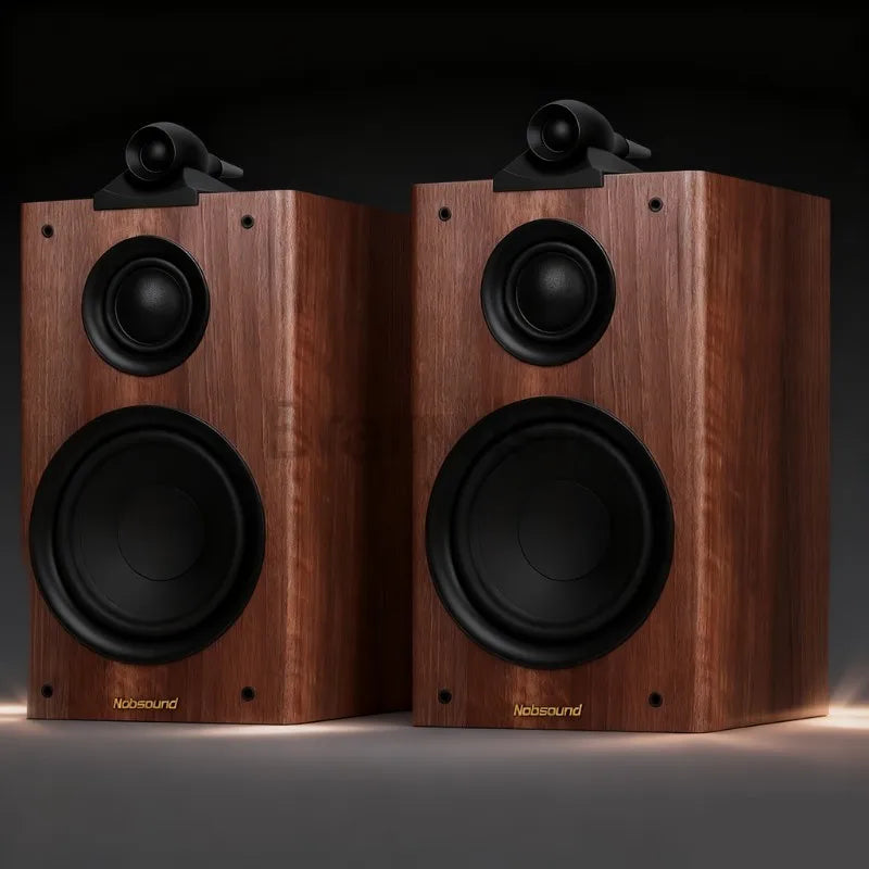 6.5 Inch Passive Speaker 3-Way Wooden Speakers 120W Monitor Audio 6ohm Loudspeakers HiFi Sound Box Audios For Home theater DJ