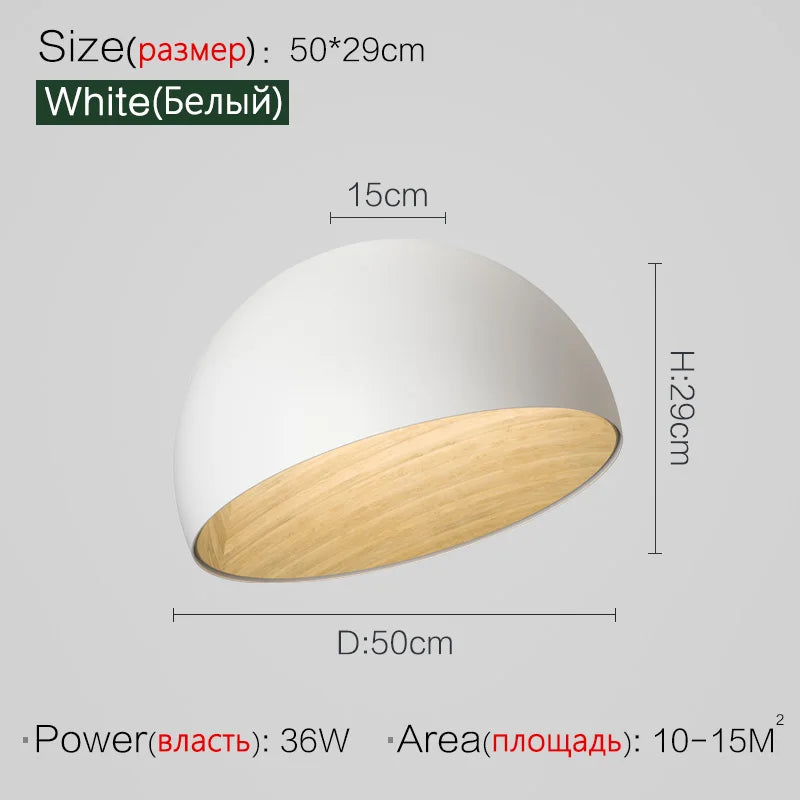 Nordic Wooden Ceiling Chandelier Modern Duo Ceiling Light For Hall Living Room Balcony Restaurant Creative Inclined Ceiling Lamp