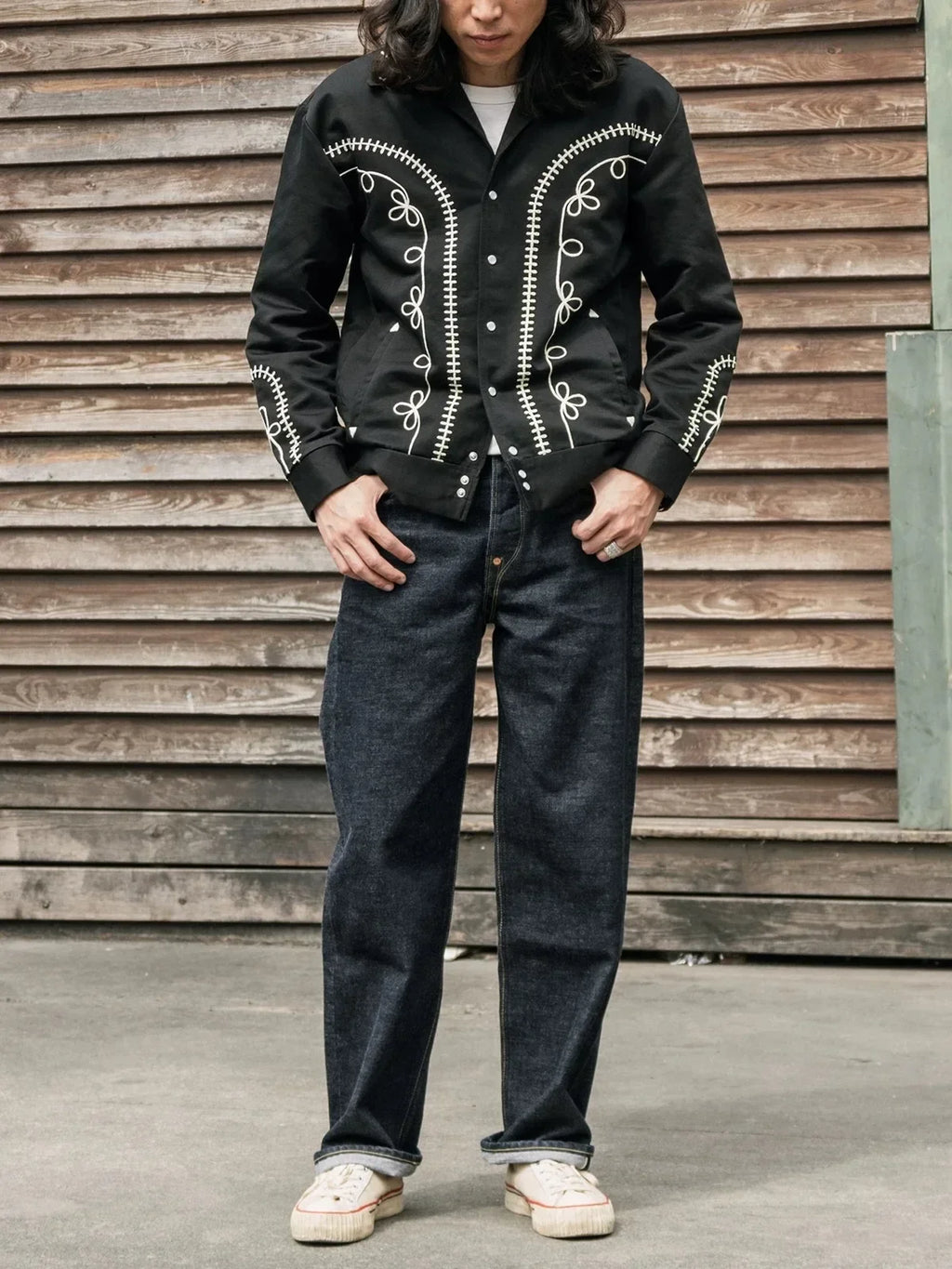 Non Stock 1936 Model Cowboy Selvedge Denim Jeans 36101B Amekaji Cinch Back Men Pants