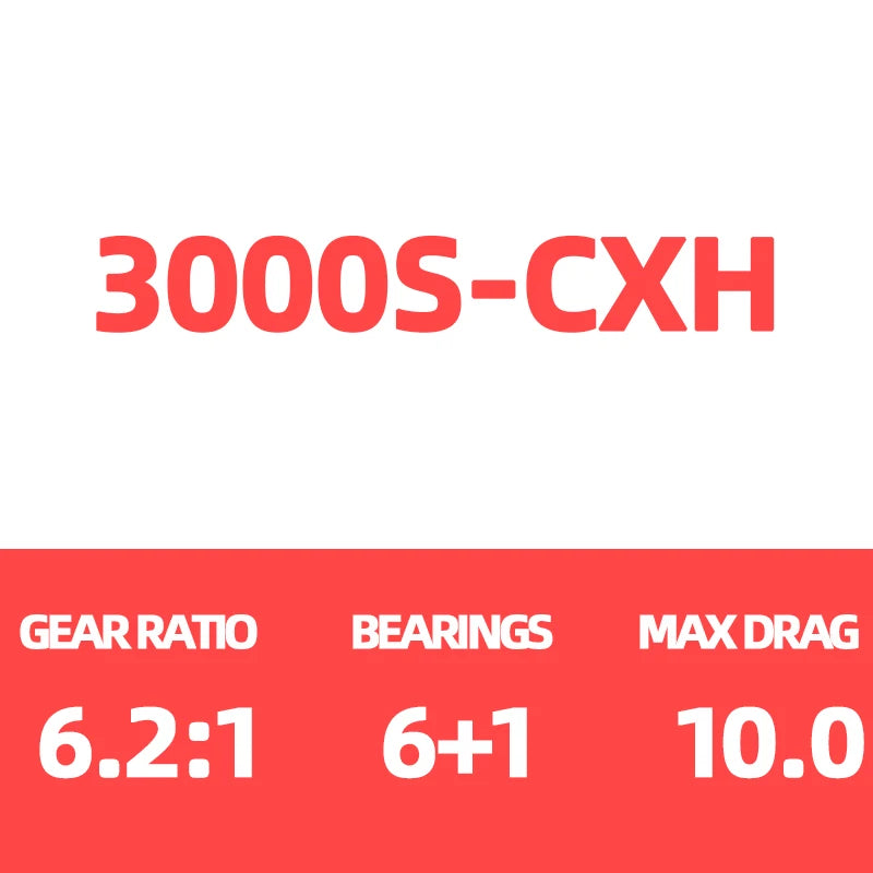 Original 2021 DAIWA Fishing Spinning Reel FUEGO CS LT 1000-6000 Fishing Reels  5.3:1/6.2:1 MAGSEALED Air Rotor Saltwater Reels