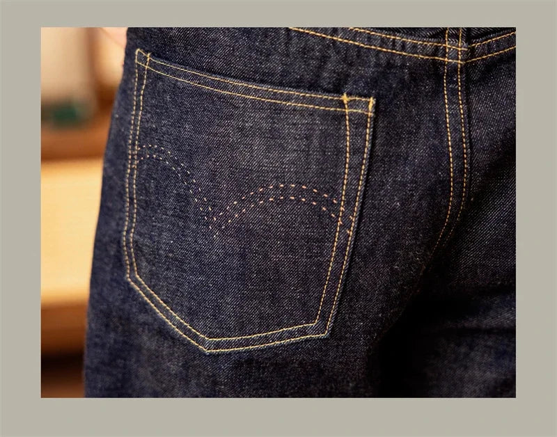 Red Tornado S1000XX WWII Model Wide Straight Jeans One Wash 14oz Selvedge Denim