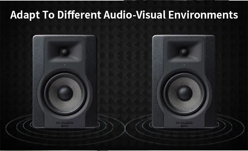 5 Inch Active Speaker100W Monitor Speakers 52Hz-35kHz HiFi Audio 3-Way Sound Box XLR TRS TS For Home Theater DJ Studio Stage