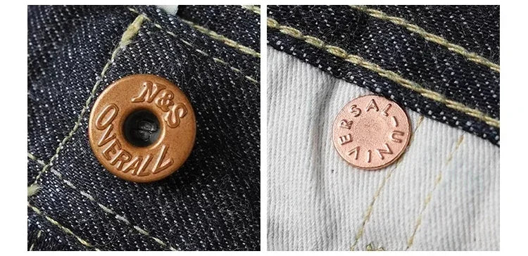 Non Stock 1936 Model Cowboy Selvedge Denim Jeans 36101B Amekaji Cinch Back Men Pants