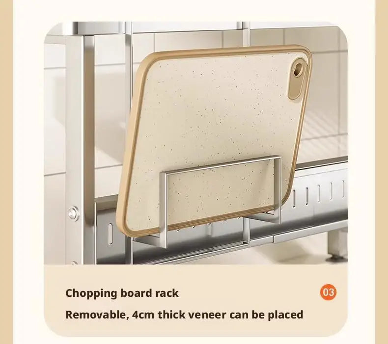 Adjustable Sink Drying Rack Over The Sink Dish Drying Holder Stainless Steel Kitchen Storage Dish Drainer Auto Drainage Hanger