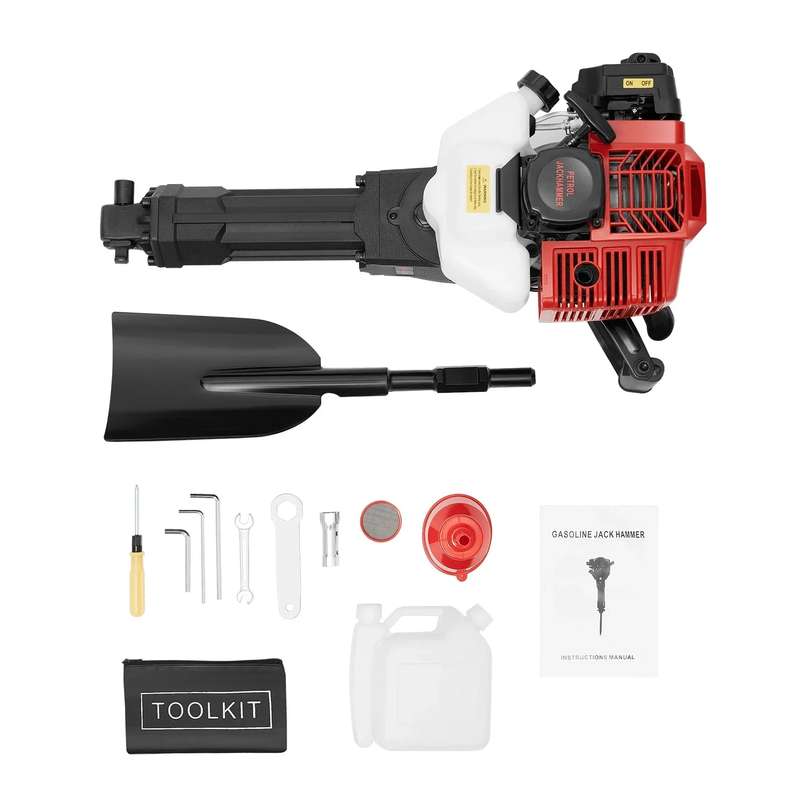 Gasoline Powered Tree Digger Machine | 2-Stroke Single Cylinder Engine | Adjustable Speed & High Safety | for Garden Landscaping