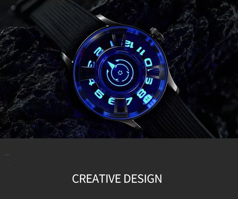 OBLVLO men's mechanical watches, automatic winding mechanical watches, novel and creative men's watches, men's timepieces, uniqu