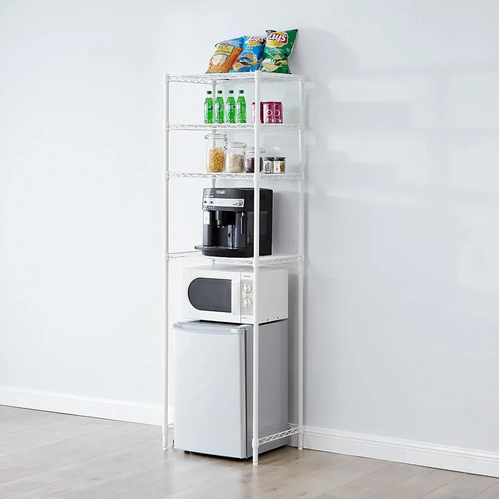 Suprima White Extra Height Mini Shelf - Compact Storage Solution