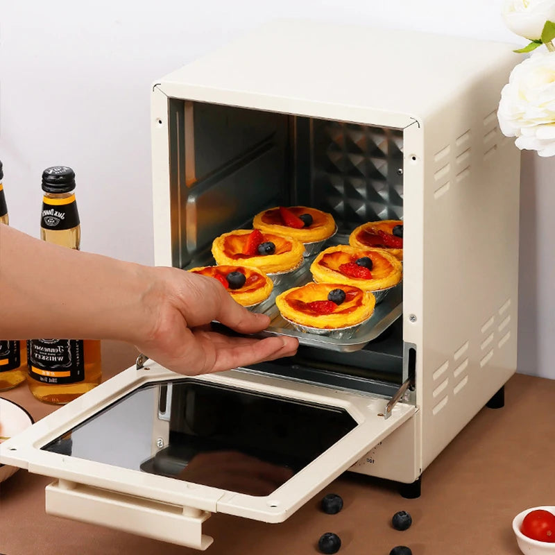 12L Electric Air Fryer Toaster Oven Mechanical 360°Baking Convection Deep Fryer Oil Free Large Capacity Kitchen Appliance