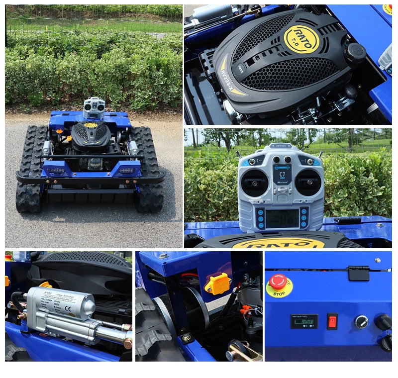 Customized CE/EPA  Self Propelled Lawn Mower Automatic Zero Turn Remote Control Robot Garden Grass Lawn Mower