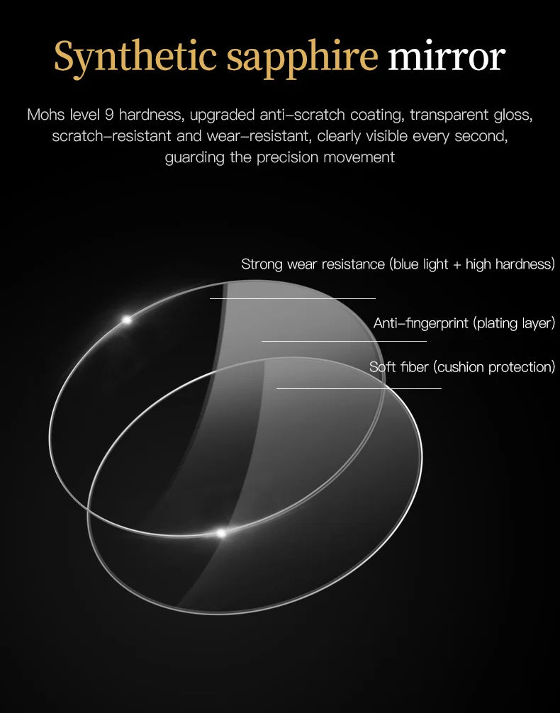 JSDUN 8911 Men's Watch High Quality Waterproof Luminescent Automatic Mechanical Watch Luxury Brand Multi functional Men's Watch