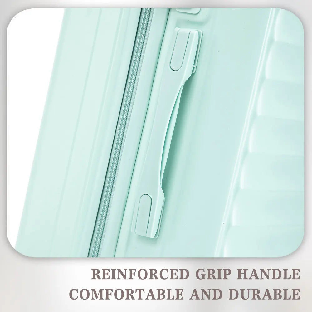 HIFINE TOURIST 20"/24"/28" 3 Pcs/set in ABS Spinner Wheel Luggage Carry on Suitcase Matching Color TSA Combination Lock