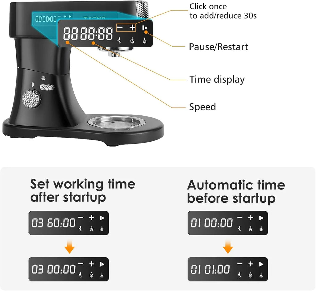 7.4QT Household Stand Mixer 800W with Aluminum Die Casting Mixers Kitchen Electric Stand Mixer Metal Dough Mixer