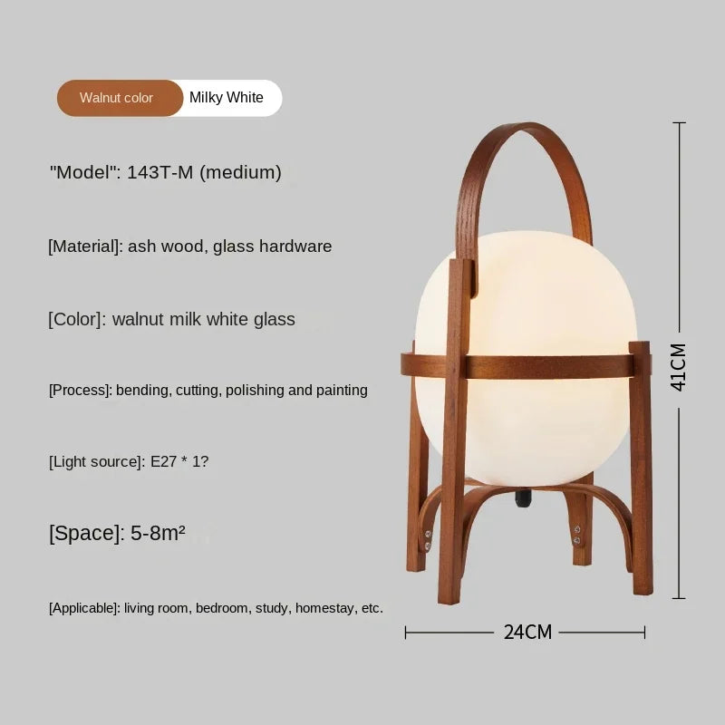 Cole Cestita Floor Lamp Art Modern Simple Led Wood Light Living Room Study Bedroom Bedside Lamp Home Restaurant Decoration Light