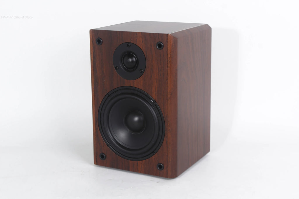 5 inch Passive Speakers 50W Sound Box 88dB Sensitivity Bookshelf Speaker 4-8ohm Monitor Audio XLR Input For Desktop Home Theater