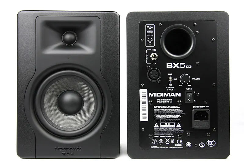 5 Inch Active Speaker100W Monitor Speakers 52Hz-35kHz HiFi Audio 3-Way Sound Box XLR TRS TS For Home Theater DJ Studio Stage