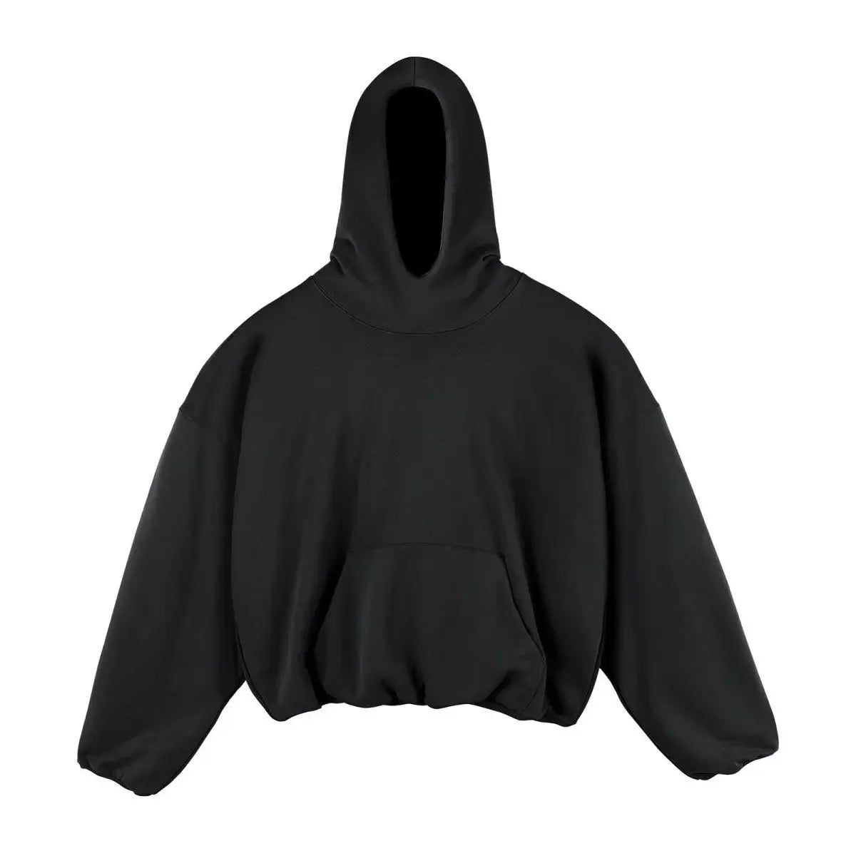European style wide round tie pocket hoodie neutral Gothic street trend multi color fashion oversized hoodie hoodie streetwear