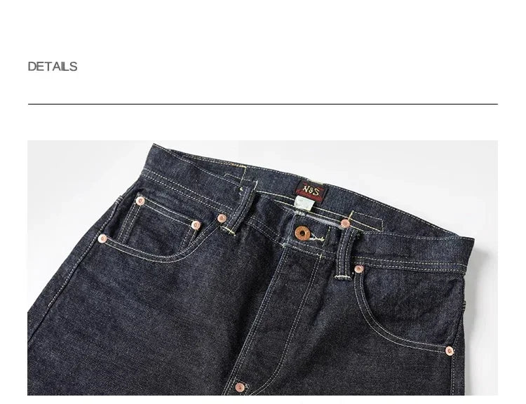 Non Stock 1936 Model Cowboy Selvedge Denim Jeans 36101B Amekaji Cinch Back Men Pants