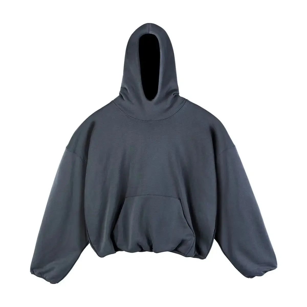 European style wide round tie pocket hoodie neutral Gothic street trend multi color fashion oversized hoodie hoodie streetwear