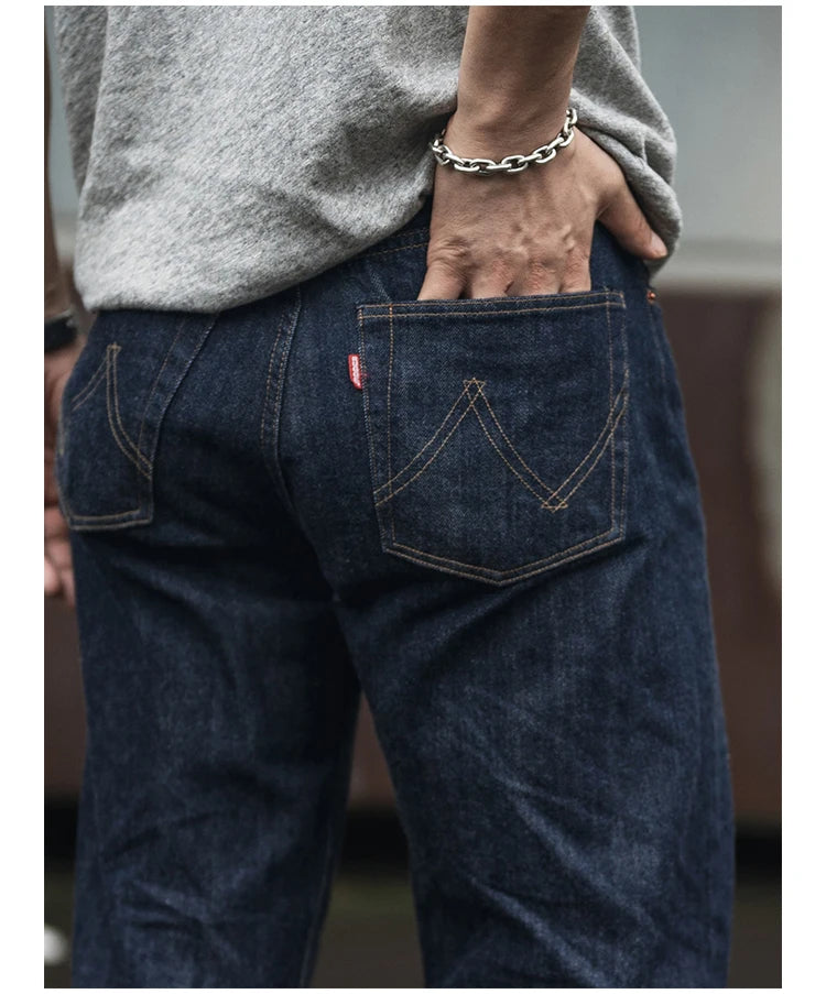 Rugged Bronson 70801XX Selvedge Jeans 1970s Indigo Raw Denim Pants Vintage 501XX