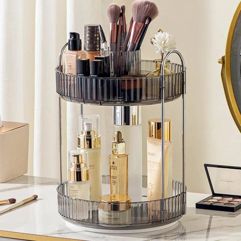 Luxury Rotating eup Storage Ra Perfume Cosmetic Organizer elf for Batoom Kitchen Desktop Skin Care Products Holder