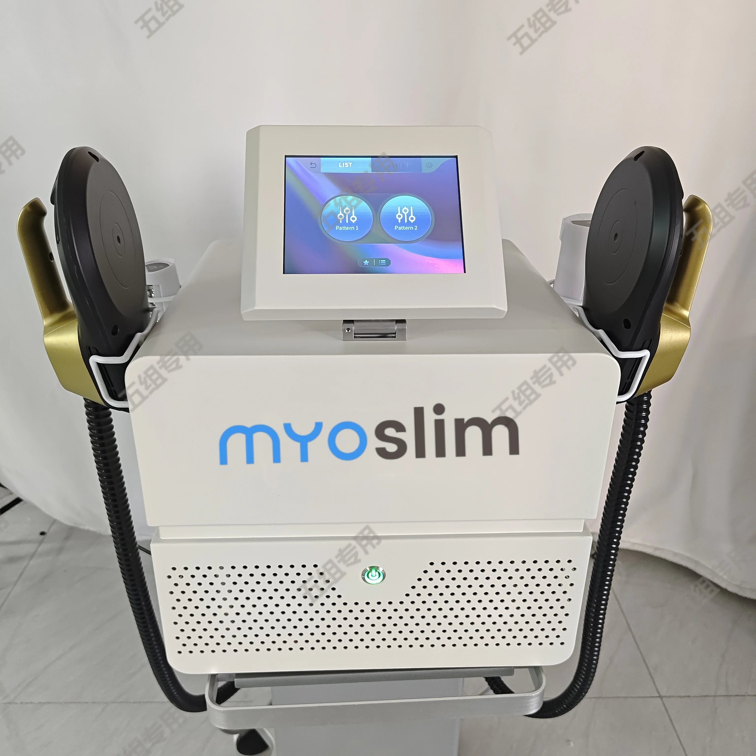 Portable HIEMT 6500W RF 15T 200HZ Body Shaper Muscle Growth Fat Burning High Intensity Electromagnetic Stimulator